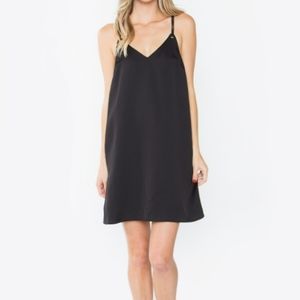 Sugar + Lips Black Shift Dress